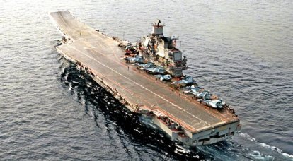 El más-más: crucero portaaviones "Admiral Kuznetsov"