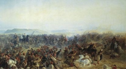 La derrota del ejército turco en las batallas en el río Cholok y en Kuryuk-Dar