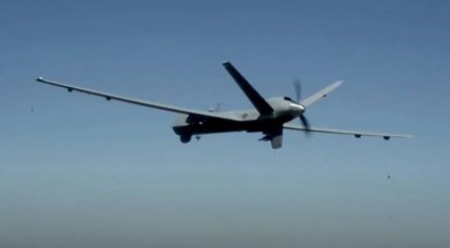 В сети появилась информация о попытках вертолётов ВВС Румынии подлететь к месту падения американского дрона MQ-9 в Чёрном море