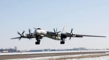 Российские стратегические бомбардировщики Ту-95МС выполнили многочасовой полёт над Беринговым морем