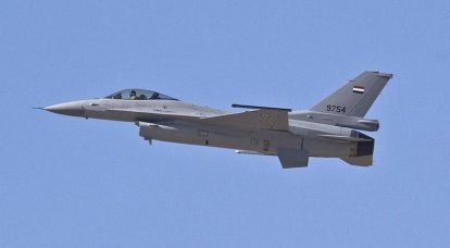 Caça F-16 da Força Aérea Egípcia cai sobre a Península do Sinai