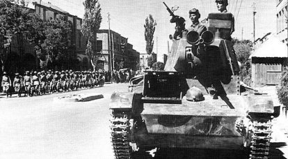 Operación "Consentimiento". Tropas soviéticas entrando a Irán en 1941