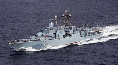 БПК "Вице-адмирал Кулаков" вошёл в Красное море