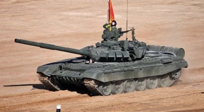 Upgraded tank T-72B3