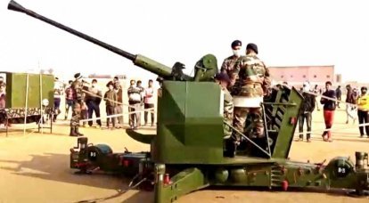 L'India colloca cannoni antiaerei modernizzati al confine con la Cina