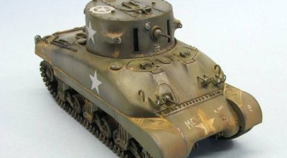 M4 Sherman'a dayalı ışıldak tankları (ABD ve İngiltere)