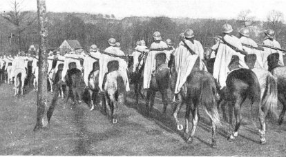 Französische Kavallerie im Osten. Teil von 2. Uskub. Das strategische Kunststück der kolonialen Kavallerie
