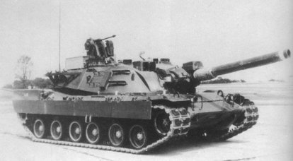American experienced tank XM803 (1971 year)