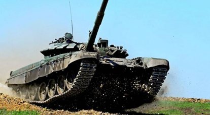 Construtores de tanques Urais testam novo T-72