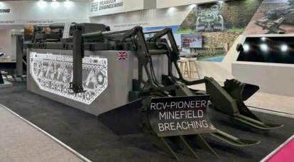 Британская компания разработала систему прорыва минных полей RCV-Pioneer
