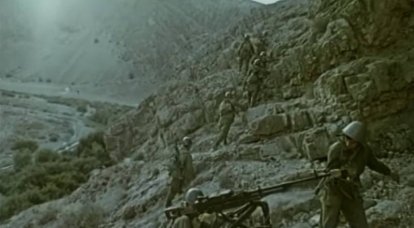 Советские пограничники на Афганской войне