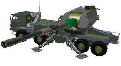 Samohybná děla "Coalition-SV-KSh" budou vystavena na výstavě Russian Arms Expo-2013