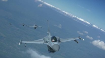 Разбился очередной американский истребитель F-16