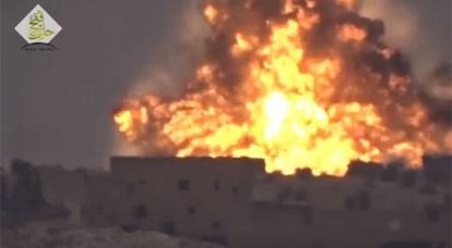Боевики в Сирии утверждают, что из ПТРК "Корнет" уничтожили ТОС-1А "Солнцепёк" в районе Алеппо