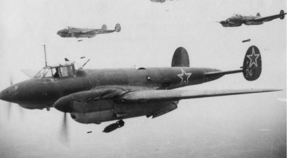 Rote Armee der Luftwaffe gegen die Luftwaffe. Bomber. Teil von 1