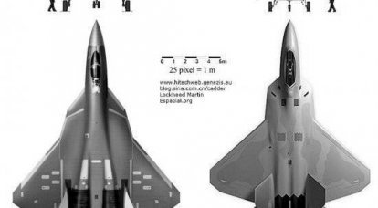 Сравнение Сухого Т50 с F-22