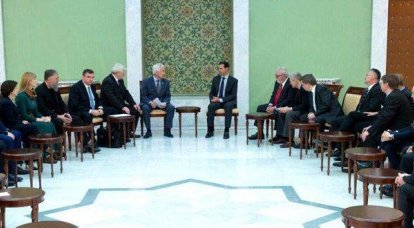 Deputados da Duma Estatal da Federação Russa discutiram com Asad questões sobre a criação de autonomias nacionais na Síria