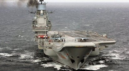 Командир «Кузнецова» о дыме над крейсером