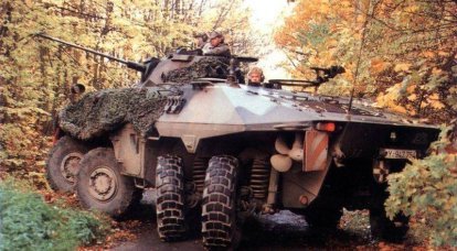 Bundeswehr'in hizmetinde "Lynx". SpPz 2 Luchs savaş keşif aracı