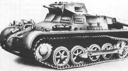 제 2 차 세계 대전 당시 독일의 장갑 차량. 라이트 탱크 Pz Kpfw I (Sd Kfz 101)