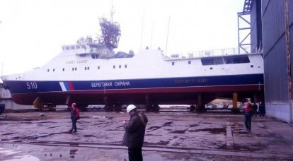 В Петербурге спущен на воду сторожевой корабль «Безупречный»