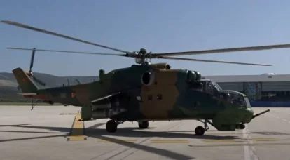 El Ministro de Defensa de Macedonia del Norte anunció el acuerdo sobre la transferencia de helicópteros de ataque Mi-24 a Ucrania
