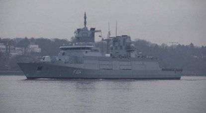 Третий немецкий фрегат проекта F125 вышел на испытания