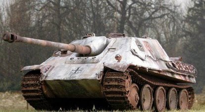 SAU antichar de l'Allemagne pendant la guerre (partie 8) - Jagdpanther