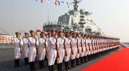 ラッシュアワー。 中国の海軍