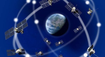 The orbital grouping of GLONASS swept the Earth