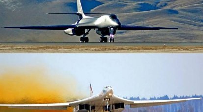 Tu-160 대 B-1. 비교할 수 없습니까?