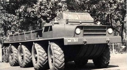 Erfahrenes Geländewagen ZIS-E134 „Layout No.2“
