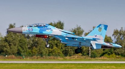 Су-27УБ ВВС Украины разбился в Винницкой области во время учений