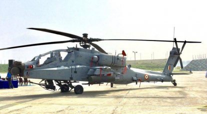 ВВС Индии получили очередные четыре вертолёта AH-64E Apache Guardian