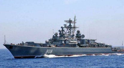 Третий с начала недели боевой корабль ВМФ РФ вошел в Средиземное море