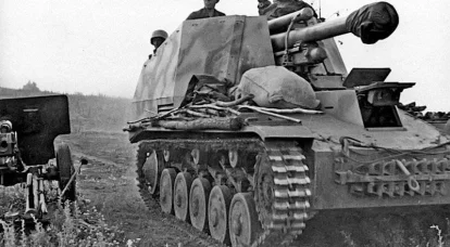 Vehicule blindate germane în al Doilea Război Mondial. Pistol autopropulsat Wespe Sd. Kfz. 124