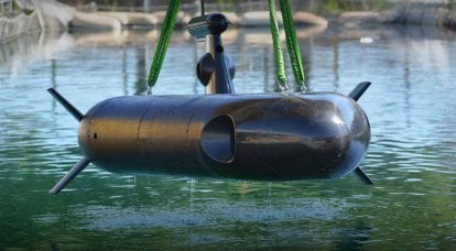 Project of the underwater vehicle WASS V-FIDES (Italy)