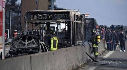 I dettagli dell'incendio doloso di un autobus con bambini in Italia sono diventati noti