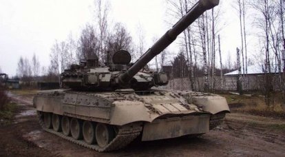 Yükseltilmiş tank T-80 nasıl (nesne 219M)