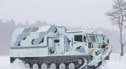 Gąsienicowy pojazd terenowy CHETRA TM140 "Arktika"
