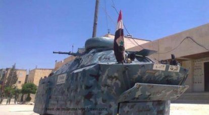 Modernização do BRDM-2 na Síria