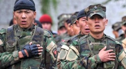 В Киргизии созданы Сухопутные войска