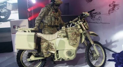 «Калашников» представил бесшумный мотоцикл для спецназа