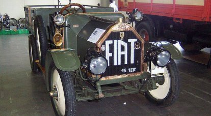 Xe tải của Thế chiến thứ nhất. Pháp và Ý (phần hai)