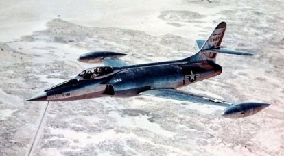 American experienced fighter Lockheed XF-90