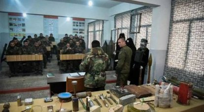 O Ministério da Defesa da Rússia abriu uma escola de sapadores para soldados sírios em Aleppo