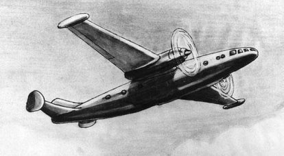 Projeto de aeronaves de transporte T-117