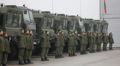 Белорусская армия получила РСЗО «Полонез-М»