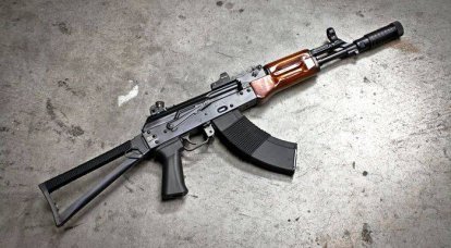 بندقية كلاشينكوف. الرسوم البيانية