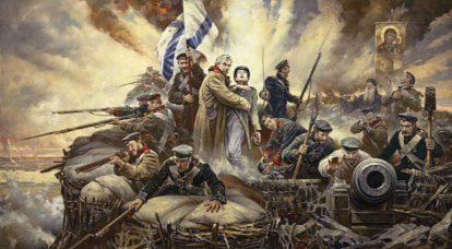 세 바스 토폴 방어와 1853-1856 크리미아 전쟁에서 추락 한 러시아 병사들의 현충일